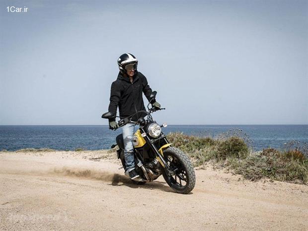 بررسی موتورسیکلت دوکاتی Scrambler Icon مدل 2015